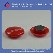 Plastic Memo Magnet Button/Magnetic Thumbtacks